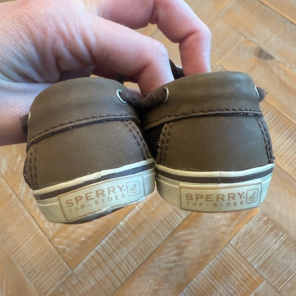 Sperry Infant Brown Boat Shoe 3M - Picture 4 of 6